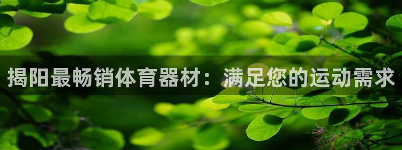 耀世楼盘：揭阳最畅销体育器材：满足您的运动需求