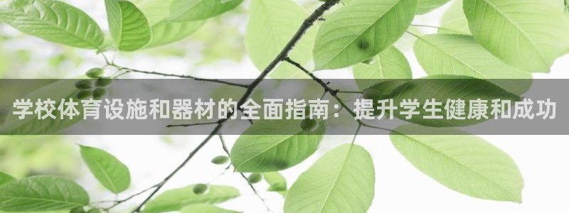 耀世平台注册登录：学校体育设施和器材的全面指南：提升