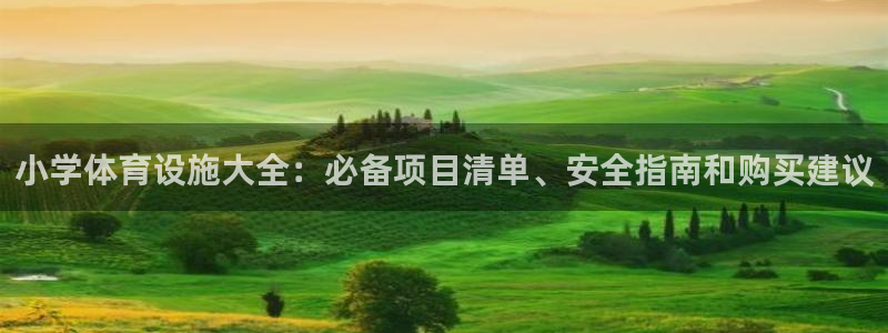 耀世娱乐登入：小学体育设施大全：必备项目清单、安全指