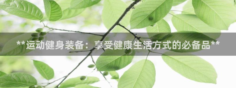 耀世开启什么意思：**运动健身装备：享受健康生活方式